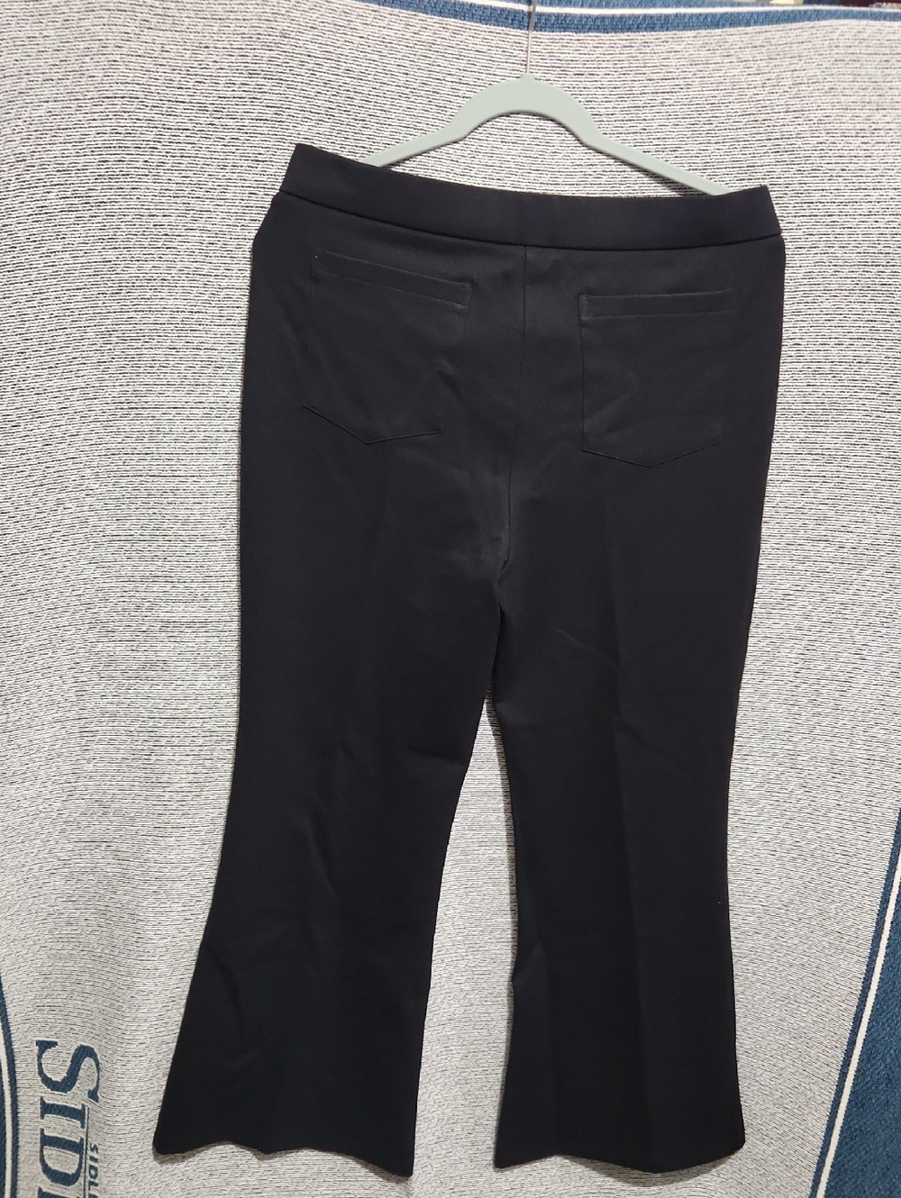 OGL Black Boot Cut Flare Pants - Picture 4 of 6